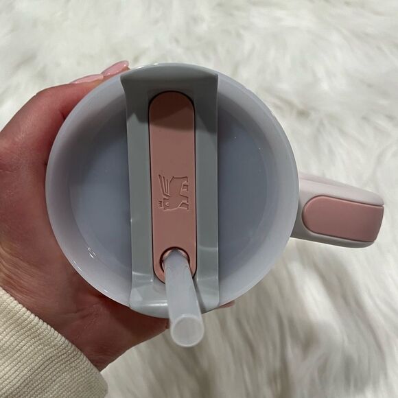 NWT Stanley Flowstate Adventure Quencher H2.0 Travel Tumbler 30 Oz Rose Quartz - Picture 8 of 11